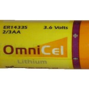 Omnicel 3.6 Volt 2/3 Aa 1650 Mah (Er14335) Primary Lithium Battery