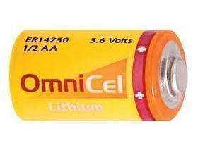 Omnicel 36 Volt 1/2 Aa 1200 Mah (Ls14250 And Er14250) Primary Lithium Battery by Omnicel