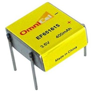 OmniCel 3.6V 400 mAh (EF651615 / LTC-3PN) Prismatic High Energy Lithium Battery