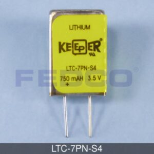 FedCo Batteries Compatible with EaglePicher LTC-7PN-S4 EaglePicher Keeper Specialty Battery - 3.5V, 750mAh