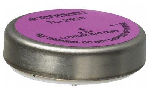 Tadiran TL-2450/P 3.6V 0.55 Ah Lithium Battery w/ PC Pins