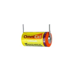 OmniCel 3.6 Volt / 19 Ah “D” High Energy Lithium Battery w/ Tabs