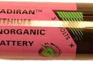 Battery, 3.6 V, C, Lithium, 7.2 Ah, Raised Positive and Flat Negative, 26.2 mm