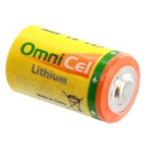 OmniCel ER14250HD/S 3.6V 1/2AA Lithium Standard Terminal Battery Replaces Maxell ER3 ER3S ER3S-TC