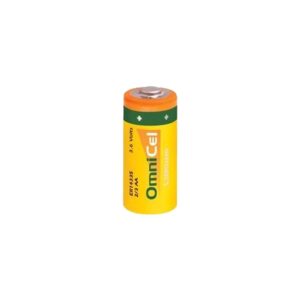 OmniCel ER14335 3.6V 1.65Ah 2/3AA Lithium Button Top Battery Replaces Tadiran TL-2155 TL-4955 TL-5155 TL-5955, Xeno XL-055F For use with Industrial PC, Computer RAM, Medical equipment