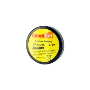 OmniCel ER32L65 3.6V 1Ah Size 1/10D Lithium Battery with Nickel Pins Able ER34065, Cell 1/10D, Eagle Pitcher HP-5134, Eemb ER34070, Electrochem 30880-QTC85, GMB ER32L65 ER33060, Sonnenschein SL-389