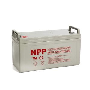 AGM Battery NPPower NPD12-120Ah Rechargeable Deep Cycle 12V 120Ah