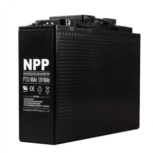 NPP FT12-100Ah Front Access Telecom Deep Cycle AGM 12V 100Ah Battery