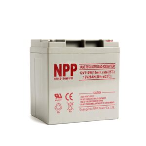 AGM Battery NPP HR12110W FR 12V 28Ah Rechargeable Lead Acid