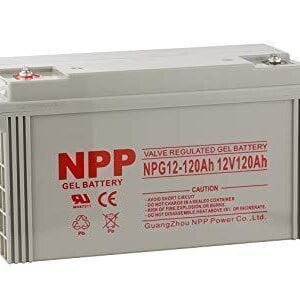 NPP NPG12-120Ah Rechargeable Gel Deep Cycle 12V 120Ah Battery
