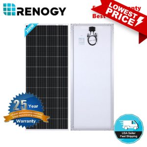 Renogy 200W Watt 12V Volt Monocrystalline Solar Panel PV Power High Efficiency