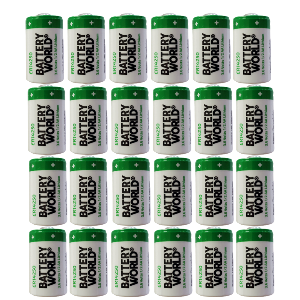 GPS, GSM, ARGOS System 24x ER14250S 3.6V 1/2AA Lithium Battery RFID AMR
