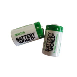 2x ER14250 LS14250 ER3S TL-2150 1/2AA STD 3.6V Lithium Battery World AMR Backup