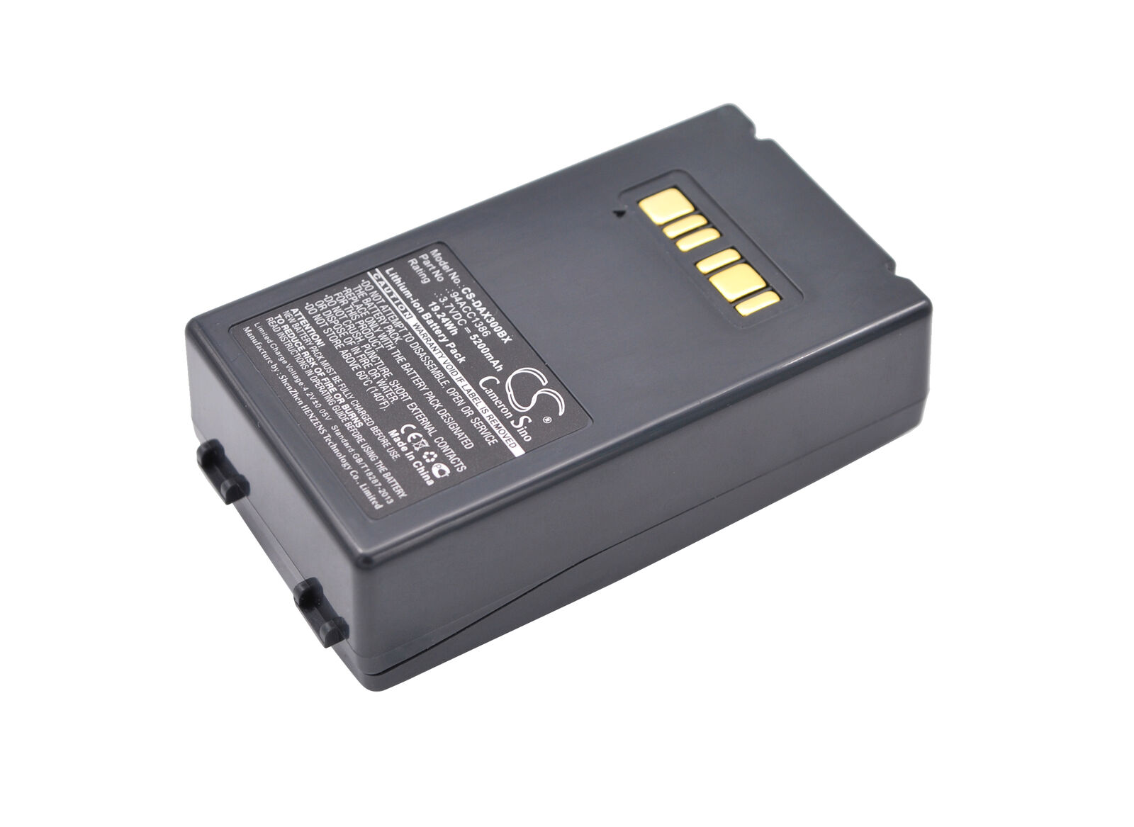 Battery for Datalogic Falcon X3Falcon X3 PlusFalcon X3+Falcon X4 94ACC1386BT-26