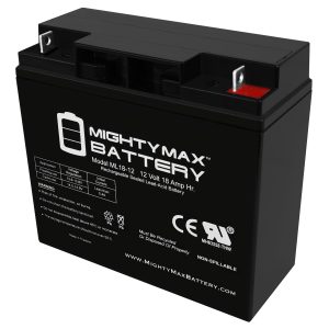 Mighty Max 12V 18AH SLA Battery for Duralast 900 Amp Jump Starter