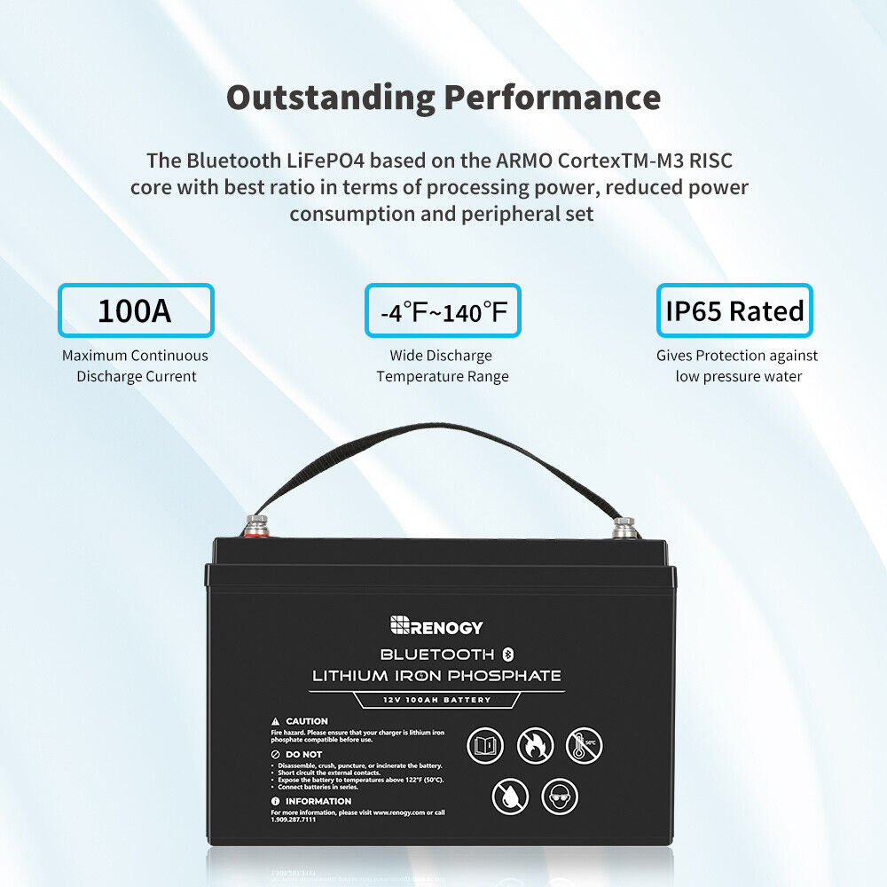 Renogy-12V-100Ah-LiFePO4-Lithium-Iron-Battery-W-Built-in-Bluetooth-IP65-BMS-203596124852-2
