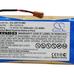 9N-1200SCK Battery for JMS OT-701 Infusion Pump OT-701 3000mAh / 32.40Wh