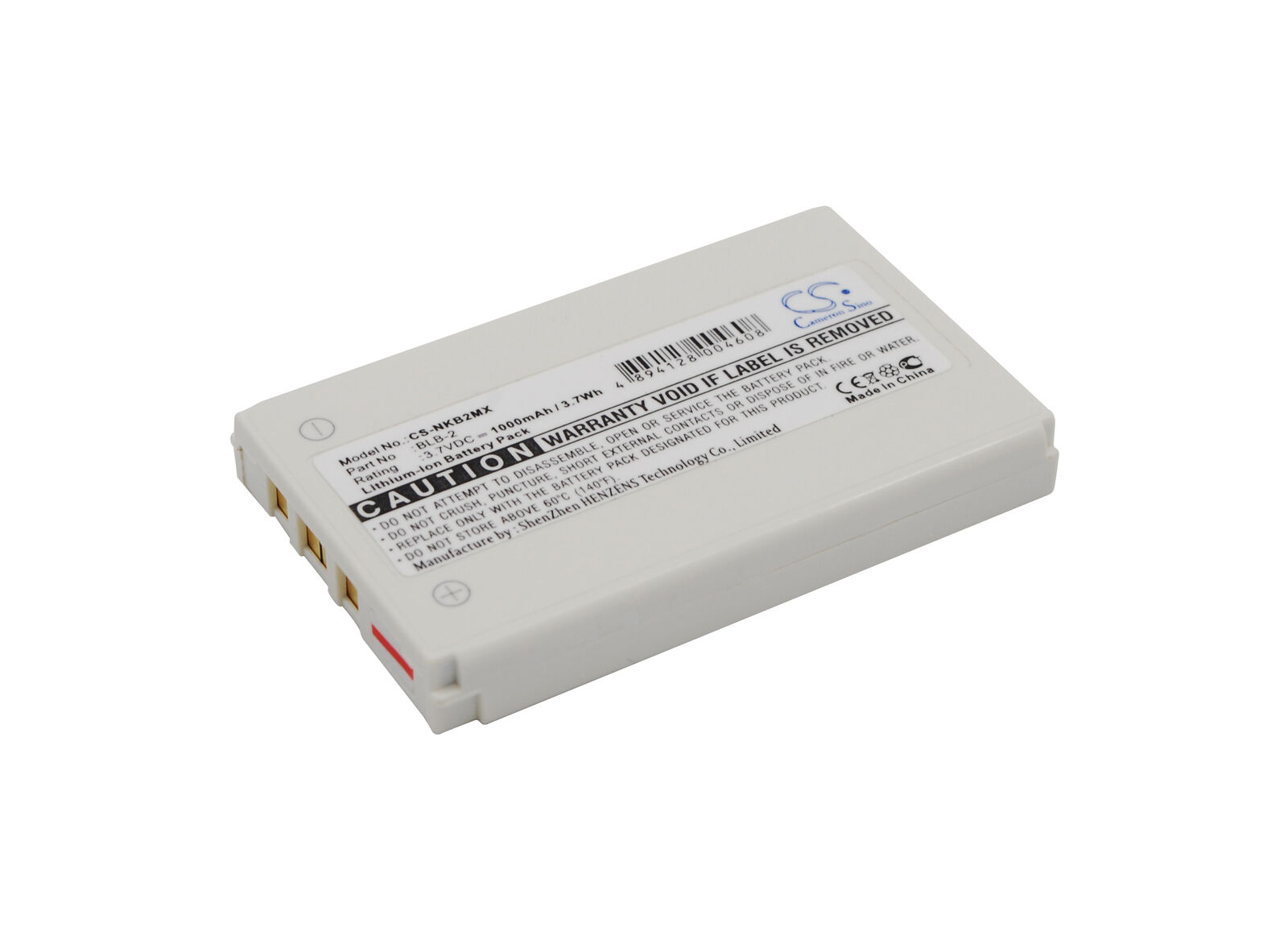 Battery for Fortuna Clip-On Bluetooth Nokia BLB-2 SVP BLI-248 Bell&Howell HLXU02