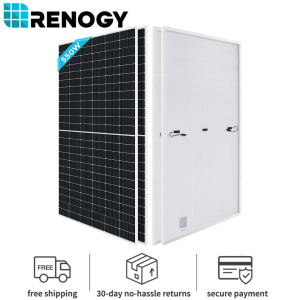 Renogy 2PCS 550W Rigid Mono Solar Panel UP TO 2750Wh Grid-tie Off-Grid