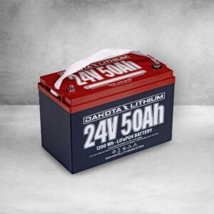 24V 50AH DEEP CYCLE LIFEPO4 SINGLE BATTERY