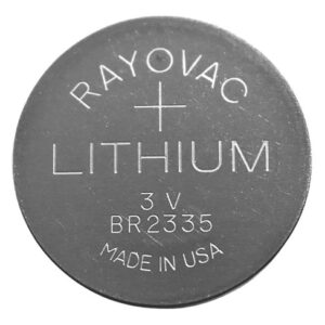 BR2335 by RAYOVAC lithium battery, 3V, coin cell