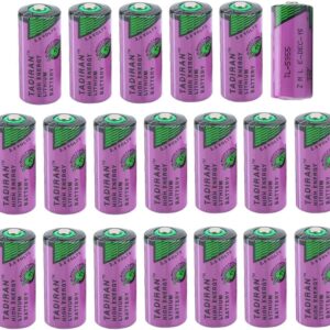 HOWING (20 Pack) for TL-5955 3.6V 2/3 AA 1650mAh Lithium Battery Replacement for Tadiran
