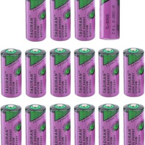 HOWING (16-Pack) for TL-5955 3.6V 2/3 AA 1650mAh Lithium Battery Replacement for Tadiran