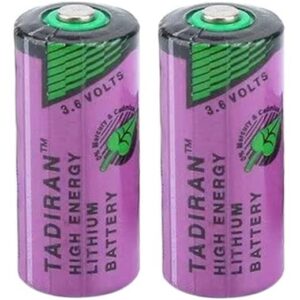 HOWING (4-Pack) for TL-5955 3.6V 2/3 AA 1650mAh Lithium Battery Replacement for Tadiran