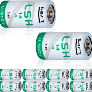HOWING (8 Pcs) LSH14 5800mAh 3.6V Size C Lithium Battery for SAFT