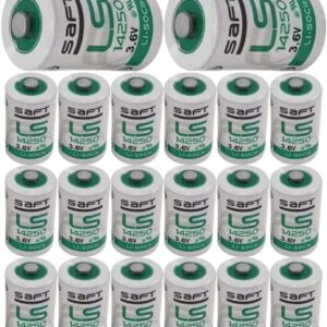 HOWING 20-Pack LS14250 C 3.6v 1/2 AA Lithium Battery 1200mAh for SAFT LS 14250