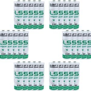 HOWING 30PCS 3600mAh LS17500 3.6V Lithium Battery Replacement for SAFT