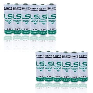 HOWING (12 Pack) LS14500 3.6 v Lithium AA Battery for SAFT
