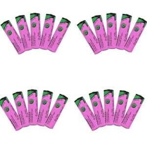 HOWING (20 Pack) 3.6V SL-360 PLC/TL-5903 AA Lithium Battery 6ES7971-0BA00 for Siemens S7-400 PLC Machine for 2.4Ah Tadiran TL-5903 (ER14505)