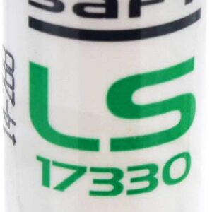 SAFT LS17330 2/3 A Size 3.6V 2.1Ah Lithium Battery for Smart Utility Metering, Emergency Backup, Data Collection, Unattended Sensors, RFID Tracking, Asset Tracking, Theft Prevention