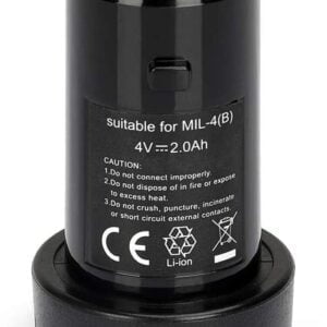 Replacement LI-ION Power Tool Battery for MILWAUKEE 48-11-0490 By Dantona Industries TOOL-501LI-15 4 Volts 1500 mAh