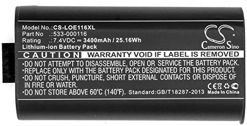 3400mAh Battery Compatible with Logitech UE MegaBoom, S-00147