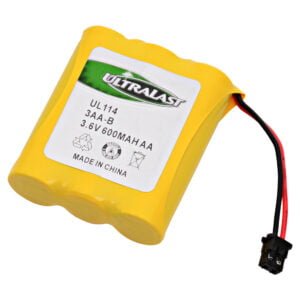 Sanyo 23621 Cordless Phone Battery Ni-CD, 3.6 Volt, 600 mAh - Ultra Hi-Capacity - Replacement for P-P507, TYPE 18 Rechargeable
