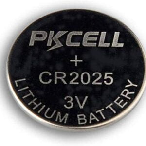 PK Cell CR2025-5B 3.0V Multipurpose Flat Lithium Manganese Battery44; Pack of 5