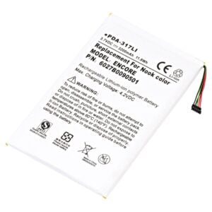Nook Barnes & Noble eReader Compatible Li-Po Battery - DA PDA-317LI