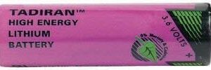 TADIRAN BATTERIES TL-2100/S-BP BATTERY, LITHIUM, 3.6V, AA (10 pieces)