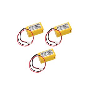 3pc Dantona Replacement Emergency Light Battery For AstraLite 20-0001, Exell EBE-59 and more