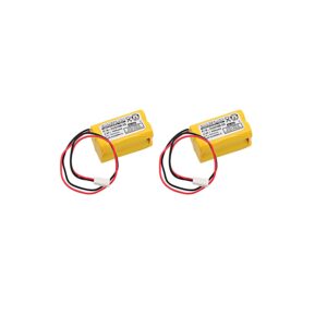 2pc Dantona Replacement Emergency Light Battery For AstraLite 20-0001, Exell EBE-59 and more
