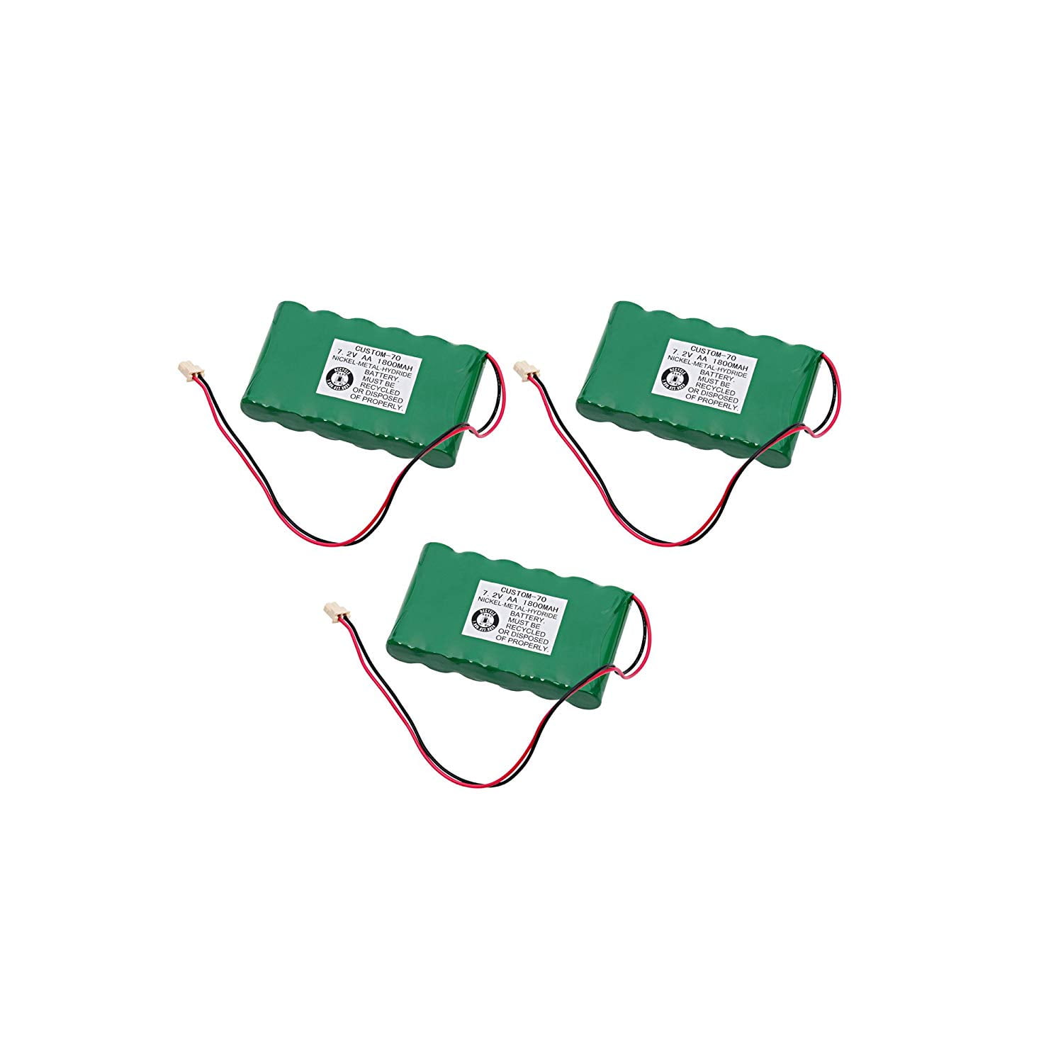 3pc Dantona Replacement Alarm Panel Battery For Honeywell 300-03864-1 and more