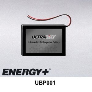 FedCo Batteries Compatible with Ultralife UBP001 Lithium Ion Battery Pack for Portable Electronic Applications - 1750mAh