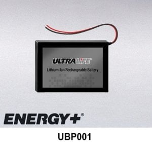 FedCo Batteries Compatible with Ultralife UBP001 Lithium Ion Battery Pack for Portable Electronic Applications - 1750mAh
