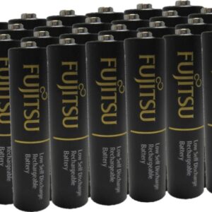 48 Fujitsu Ready-to-use HR3UTHCEX AA Rechargeable Batteries NiMH 1.2V Min. 2450mAh Made in Japan
