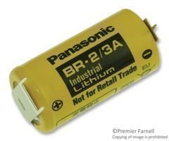 Electronic Battery 2/3 A 3V 1.2A 3 Pins