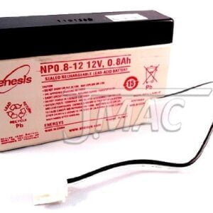 EnerSys Genuine NP0.8-12 GENESIS™ NP Sealed Lead Acid Battery