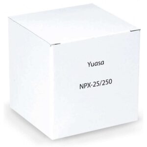 YUASA BATTERY NPX-25/250 12 V 25WPC BATTERY