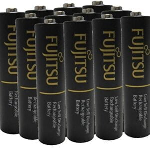 12 Fujitsu AAA Ready-to-use HR4UTHC 950mAh (Min. 900mAh) NiMH 1.2V Rechargeable Batteries